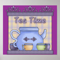 Tea time poster