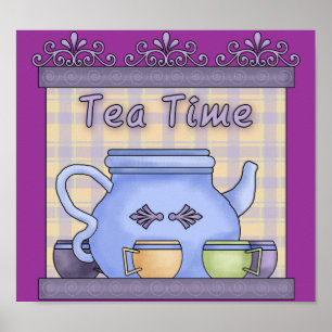Tea time poster