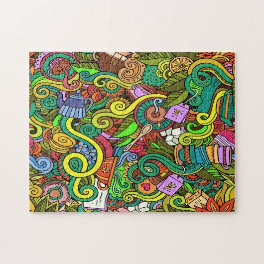 Tea Time Puzzle Legpuzzel (Horizontaal)