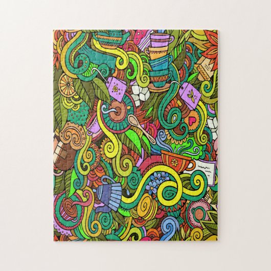 Tea Time Puzzle Legpuzzel (Verticaal)