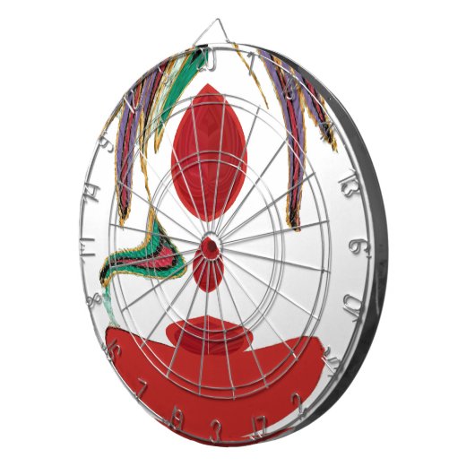 Tea Time Red Tea.png Dartbord (Voorkant Rechts)