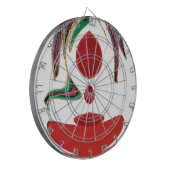 Tea Time Red Tea.png Dartbord (Voorkant Links)