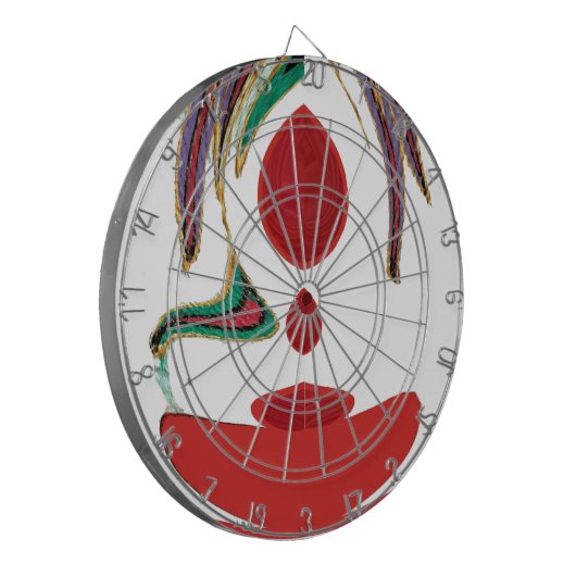 Tea Time Red Tea.png Dartbord (Voorkant Links)