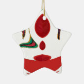 Tea Time Red Tea.png Keramisch Ornament (Rechts)