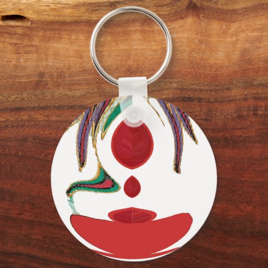 Tea Time Red Tea.png Sleutelhanger (Voorkant)