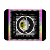 Tea Time  Refrigerator  Magneet (Horizontaal)