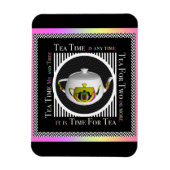 Tea Time Refrigerator Magneet (Verticaal)