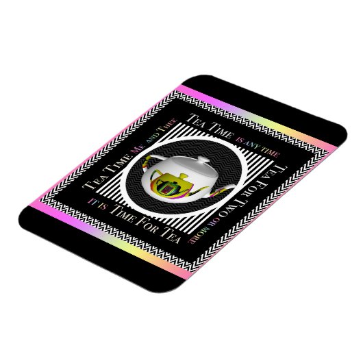 Tea Time  Refrigerator  Magneet (Linkerzijde)