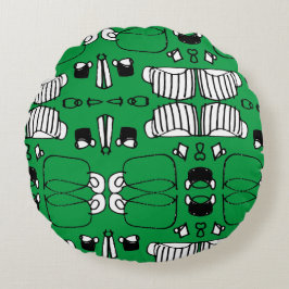 Tea Time Rond Kussen