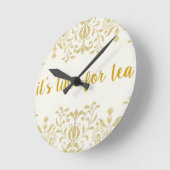 Tea Time Ronde Klok (Hoek)