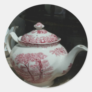 Tea Time Ronde Sticker