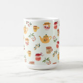 Tea Time Seamless Patroon Koffiemok (Center)