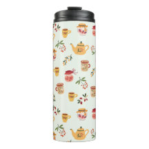 Tea Time Seamless Patroon