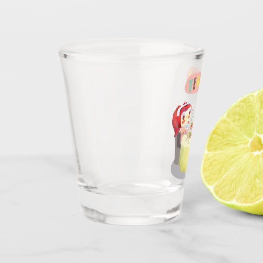 Tea Time Shot Glas (Links)