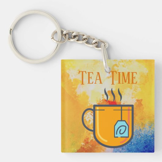 Tea Time Sleutelhanger (voorkant)