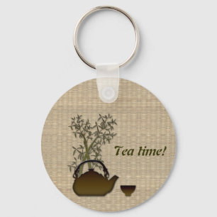 Tea time! sleutelhanger