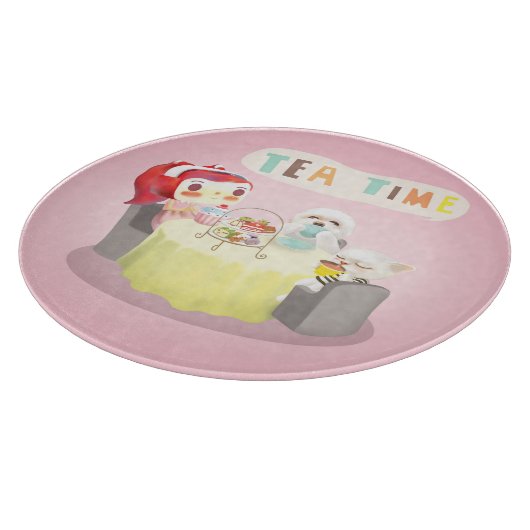 Tea Time Snijplank (Hoek)