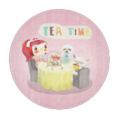 Tea Time Snijplank (Voorkant)