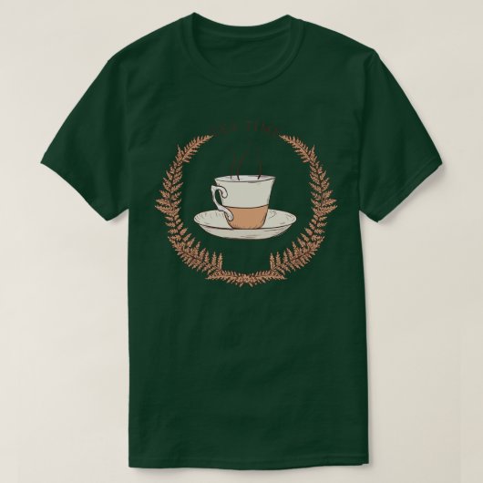 Tea Time T-shirt (Design voorkant)