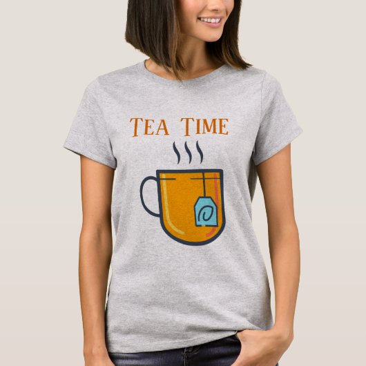 Tea Time T-Shirt (Voorkant)