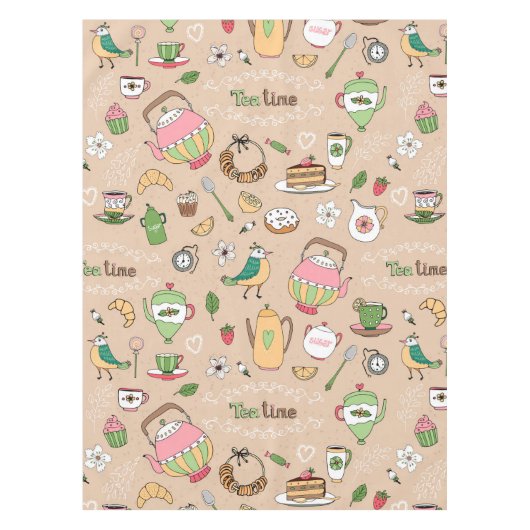 Tea Time Tafelkleed (Voorkant)