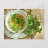 Tea time Tea cup briefkaart voor postkruising (Voorkant)