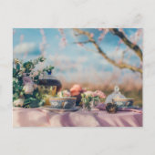 Tea time Tea cup briefkaart voor postkruising (Voorkant)
