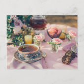 Tea time Tea cup briefkaart voor postkruising (Voorkant)