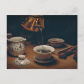 Tea time Tea cup briefkaart voor postkruising (Voorkant)