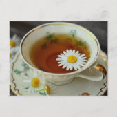 Tea time Tea cup briefkaart voor postkruising (Voorkant)
