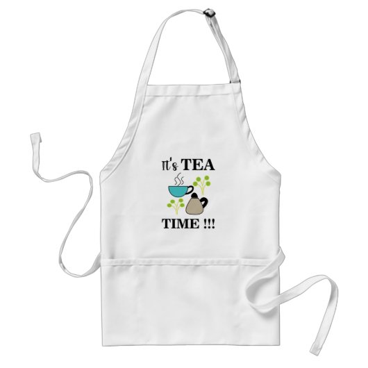 Tea Time Tea Cup Tea Lover Standaard Schort (Voorkant)