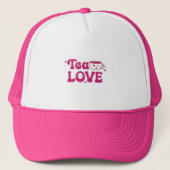 TEA TIME TEA LOVE  TRUCKER PET (Voorkant)