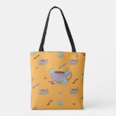 Tea Time Tea party Tote Bag (Achterkant)