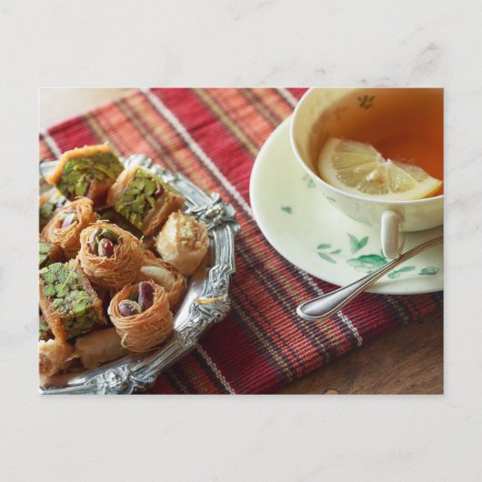 Tea time Tea room briefkaart postkruising (Voorkant)