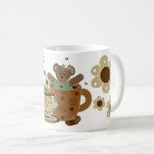 Tea Time Teddy Bear Cup Koffiemok (Voorkant rechts)