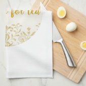 Tea Time Theedoek (Quarter Fold)