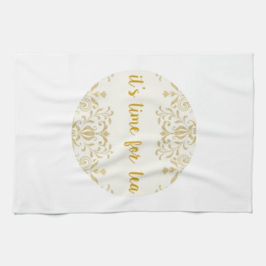 Tea Time Theedoek (Horizontaal)