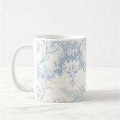 Tea Time Toile Koffiemok (Links)