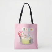 Tea Time Tote Bag (Voorkant)