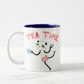 Tea Time Tweekleurige Koffiemok (Links)