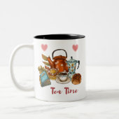 Tea Time Tweekleurige Koffiemok (Links)