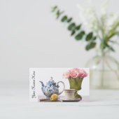 Tea Time Visitekaartje (Staand voorkant)