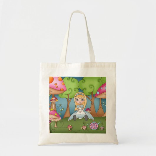 Tea Time with Alice - Bag Tote Bag (Voorkant)