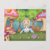 Tea Time with Alice - Briefkaarten (Voorkant)