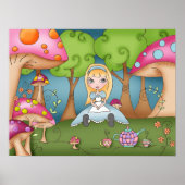 Tea Time with Alice - Poster (Voorkant)