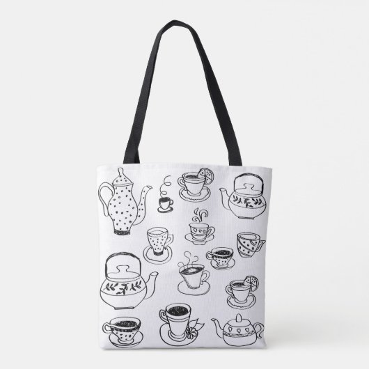 Tea Tote Bag (Achterkant)