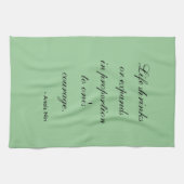 Tea Towel - Anais Nin life groeit uit Theedoek (Horizontaal)