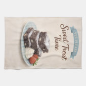 Tea Towel | Chocolate Brownies Kitchen Gift Theedoek (Horizontaal)