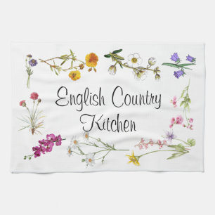 Tea Towel - English Country Kitchen Theedoek