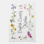 Tea Towel - English Country Kitchen Theedoek (Verticaal)